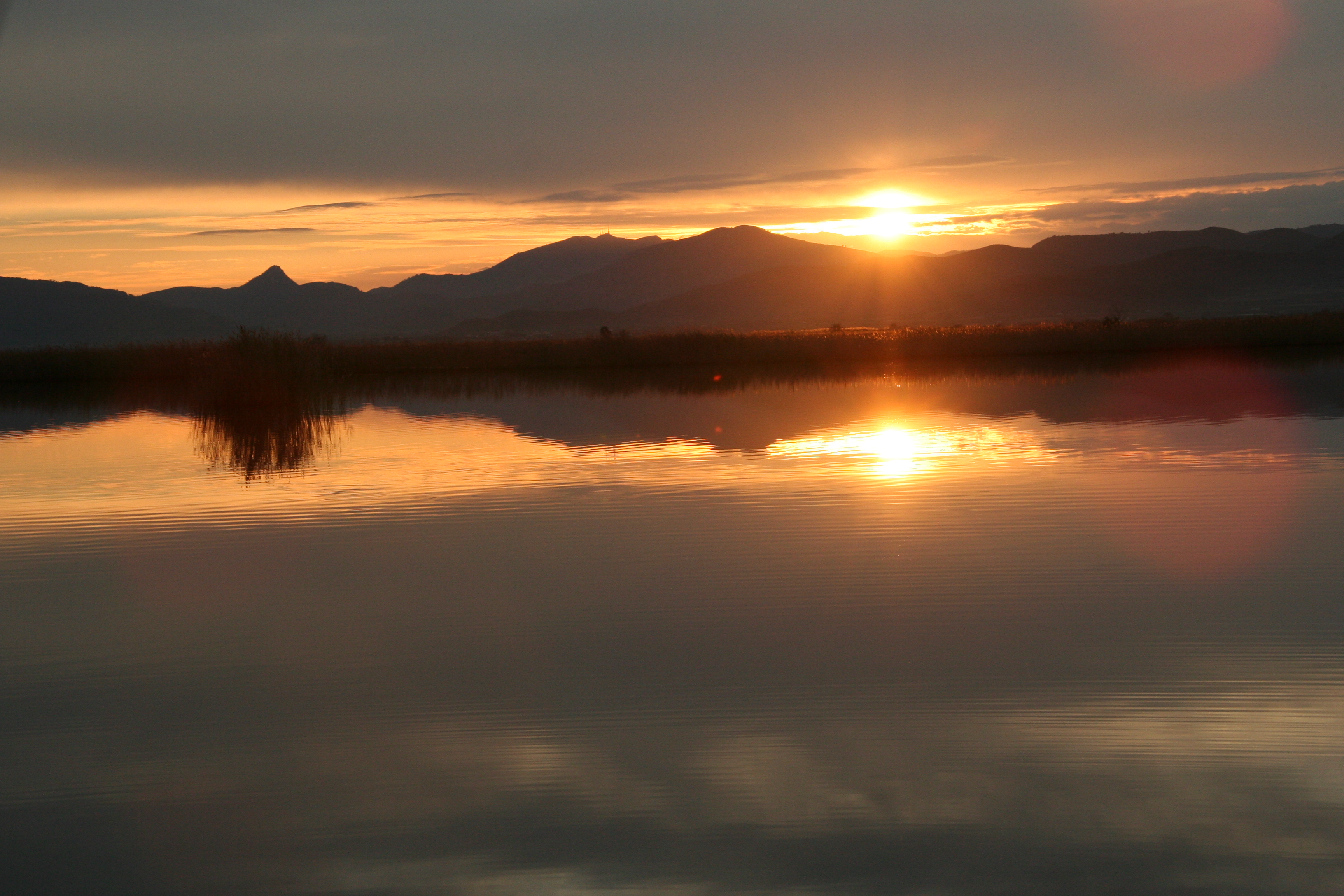 Prat de Cabanes-Torreblanca. Atardecer en Cabanes